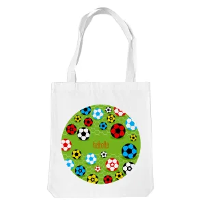 Soccer White Premium Tote Bag