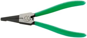 Stahlwille 65476170 170mm Slotted Circlip Pliers with Polished Head, Dip-Coated Handle, and Wear-Resistant Compression Spring, Made in Germany
