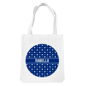 Stars White Premium Tote Bag