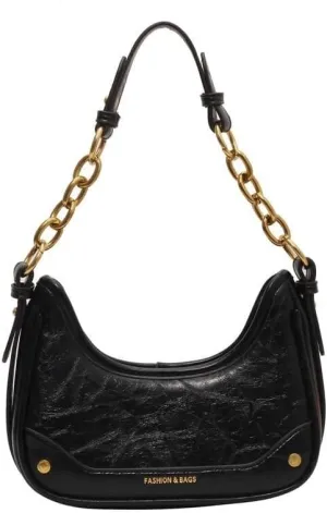 Stylish Small Cross-body Bag PU Leather Purse Armpit Tote 2025 Women's Shoulder Crossbody Bag