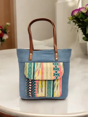 The Denim-Jacquard Bags
