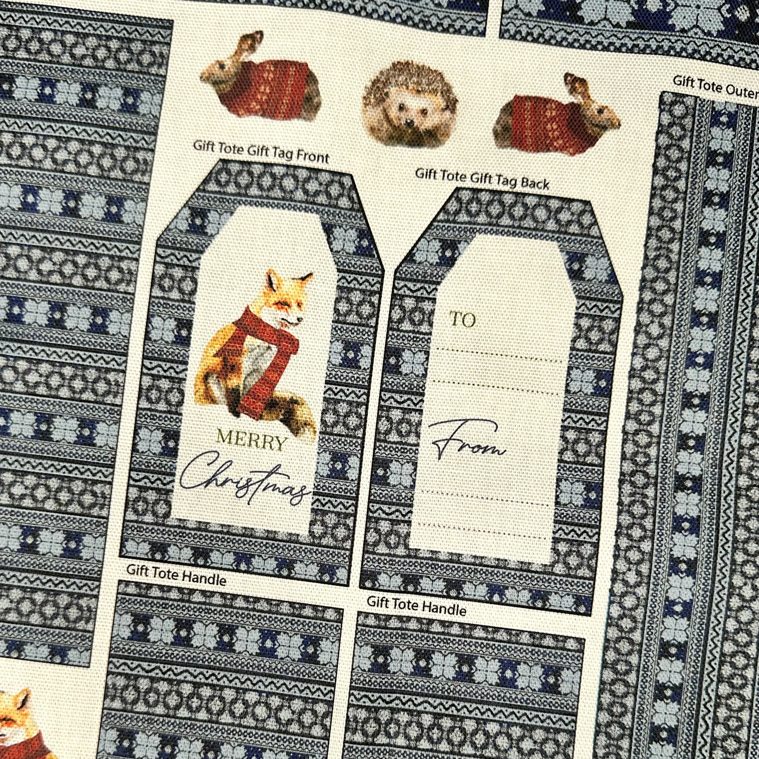 The Gift Bag Collection- Woodland Animals Sewing Kit