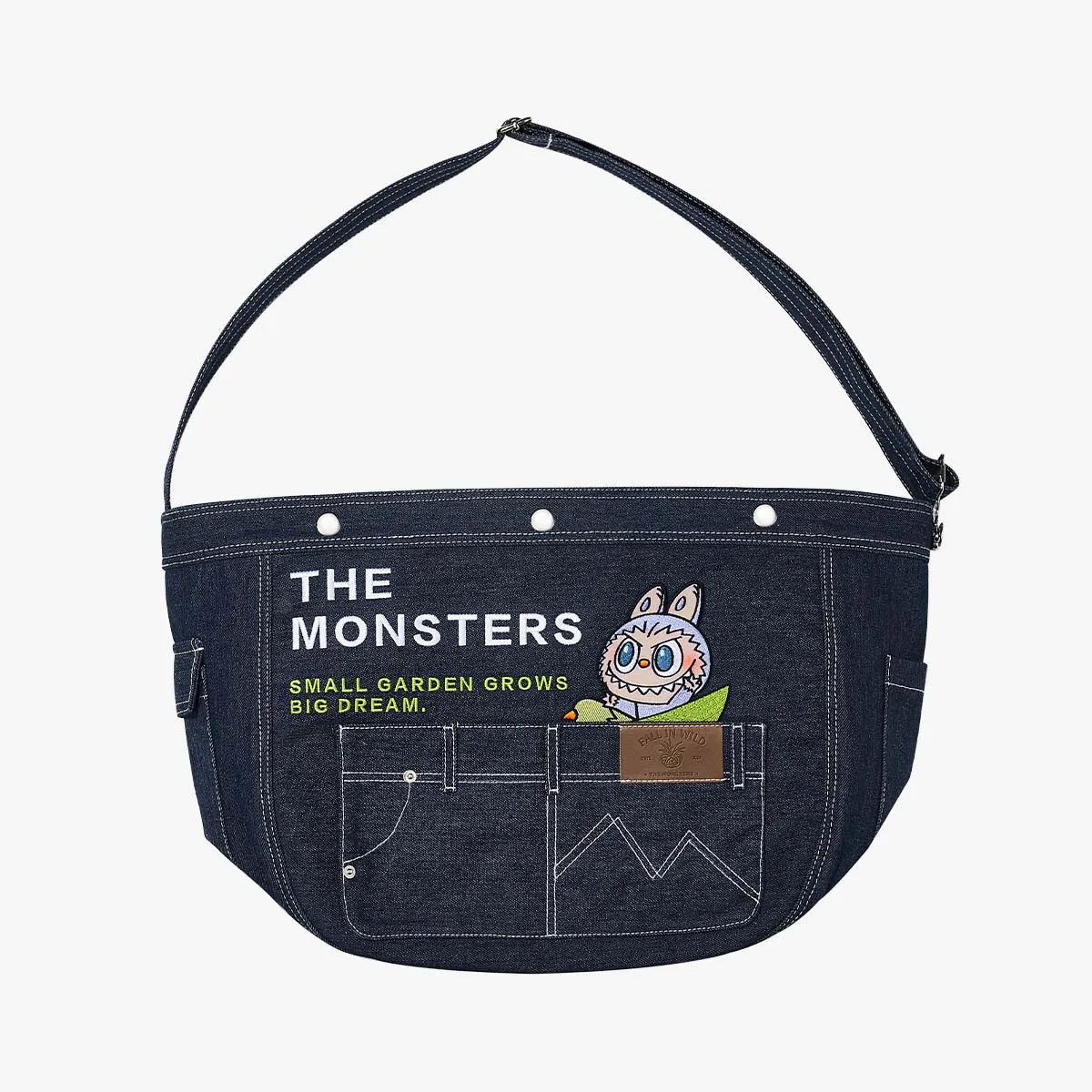 THE MONSTERS FALL IN WILD SERIES-Denim Messenger Bag Pre Order
