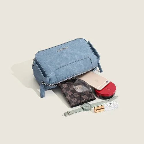 Trendy Denim Mini Messenger Bag
