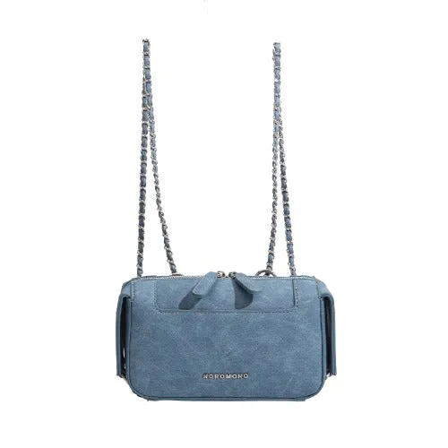 Trendy Denim Mini Messenger Bag