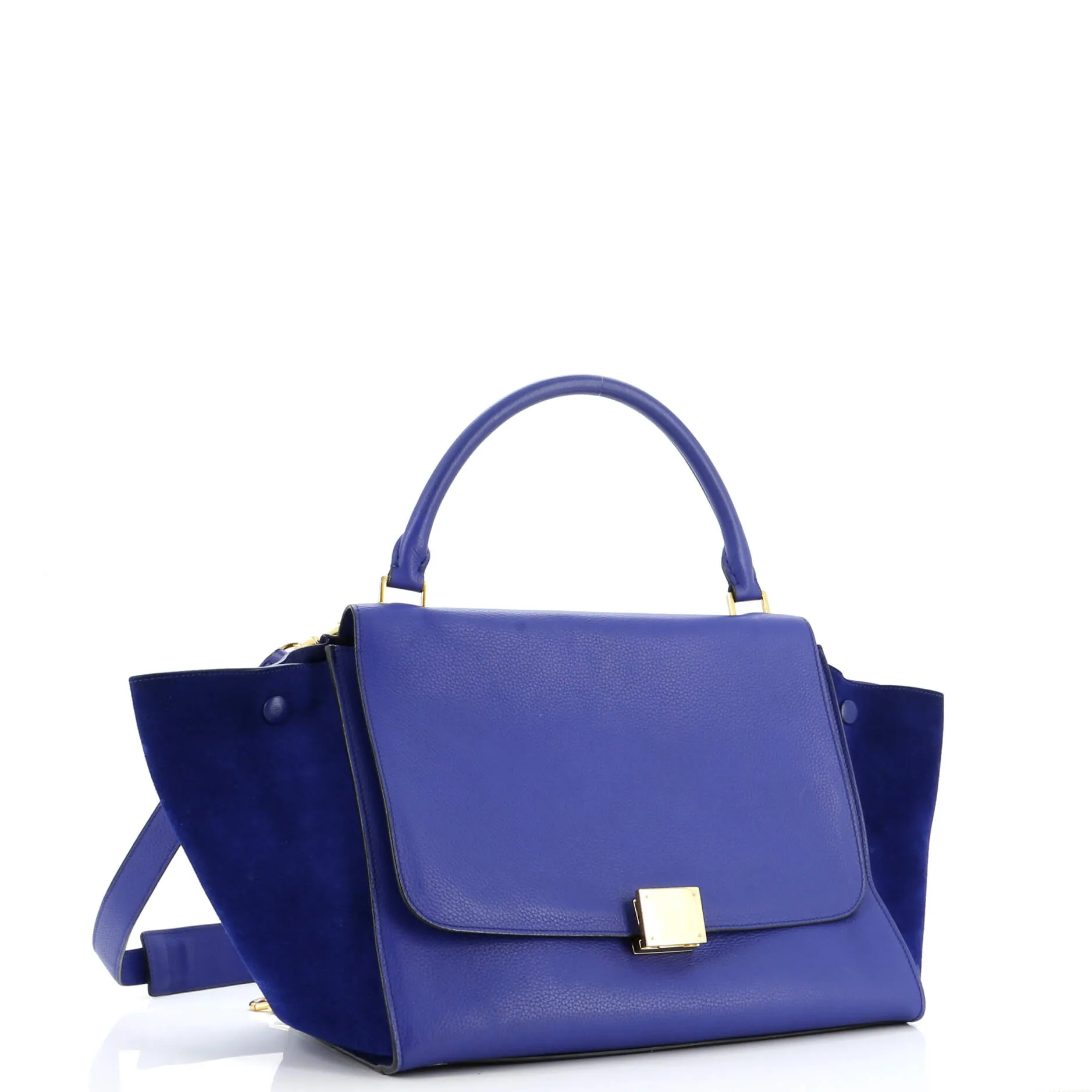 Tricolor Trapeze Bag Leather Medium