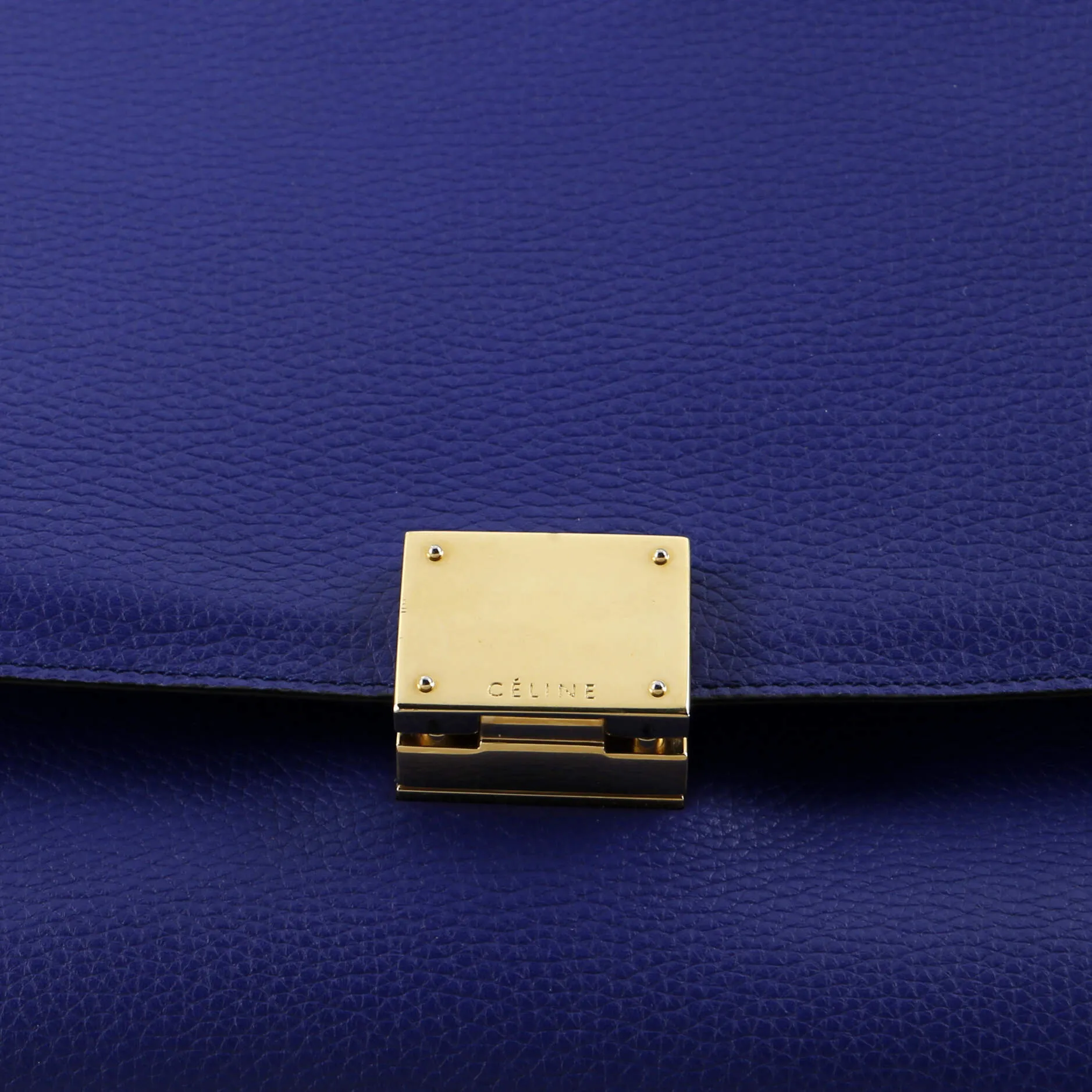 Tricolor Trapeze Bag Leather Medium