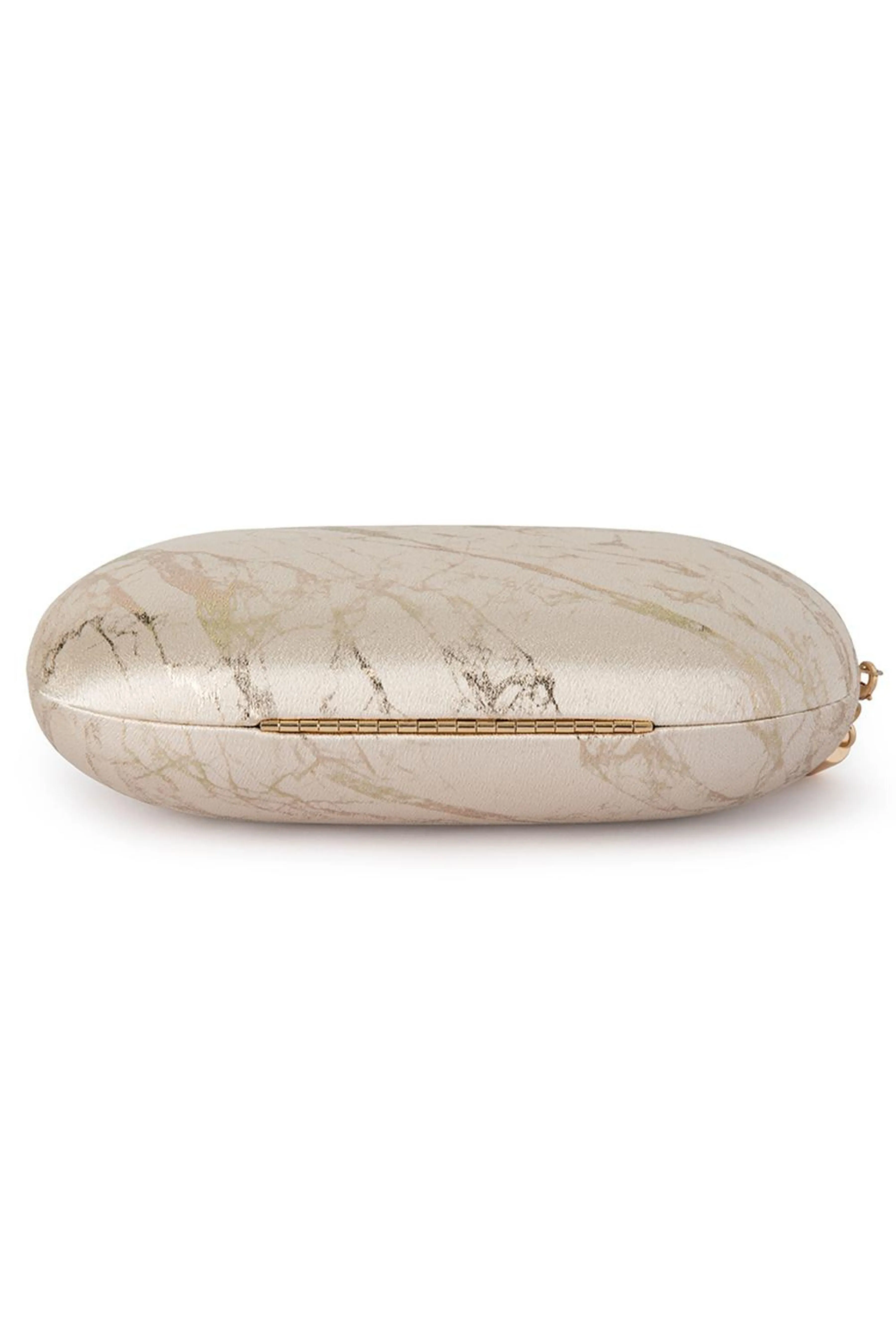 Trinna Tassel Clutch - Champagne Gold