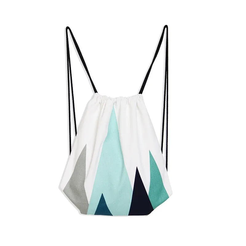 TTOU Fashion Geometric Backpack