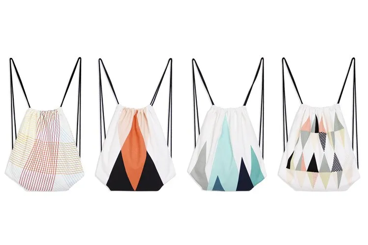 TTOU Fashion Geometric Backpack
