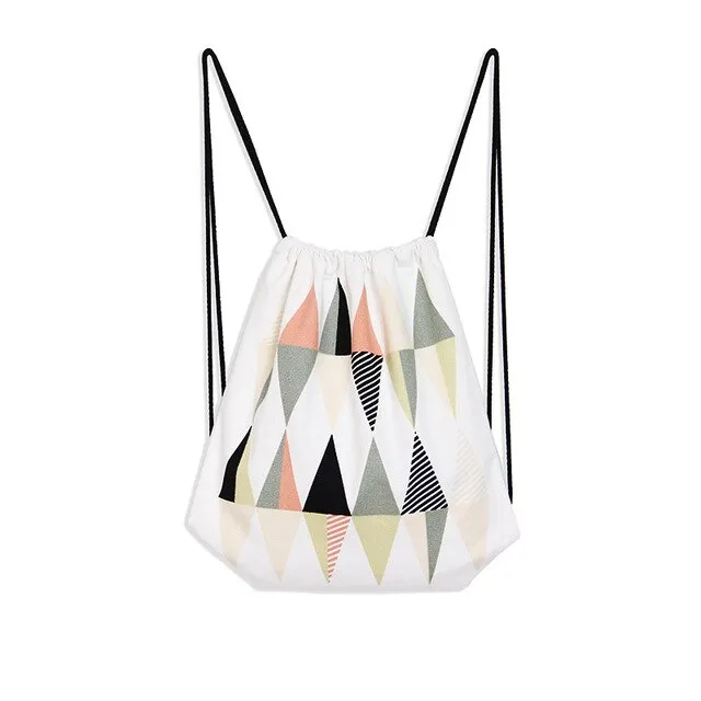 TTOU Fashion Geometric Backpack