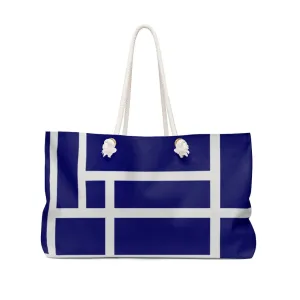 Uniquely You Weekender Tote Bag,  Blue Colorblock