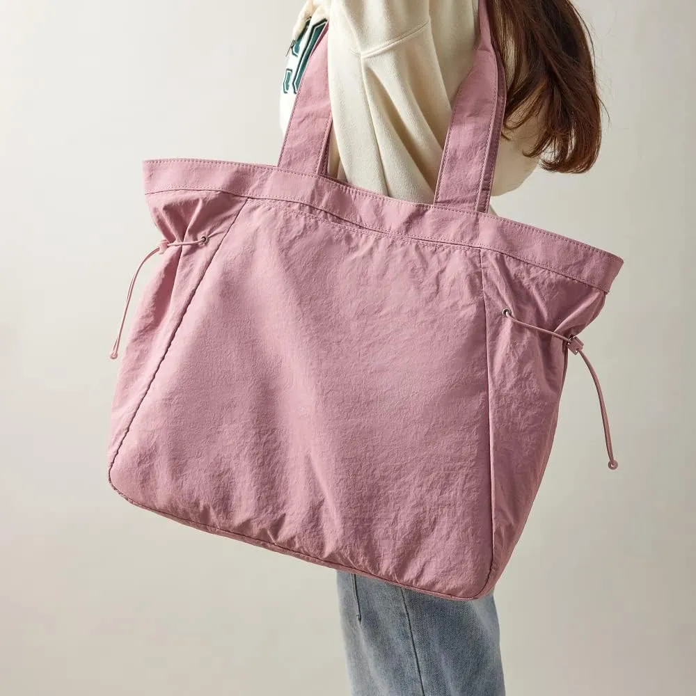 VAKAER Tote Bag for Women, 18L Side Cinch Shopper Bag, Large Hobo Bag, Lightweight Shoulder Bags for Work, Workout, Travel