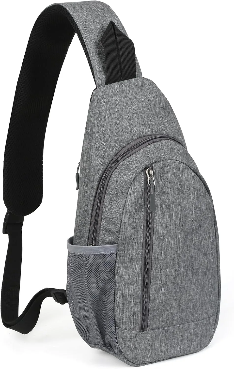 Valleycomfy Crossbody Sling Backpack Cross Body Shoulder Travel Bag Hiking Daypack Dark Grey
