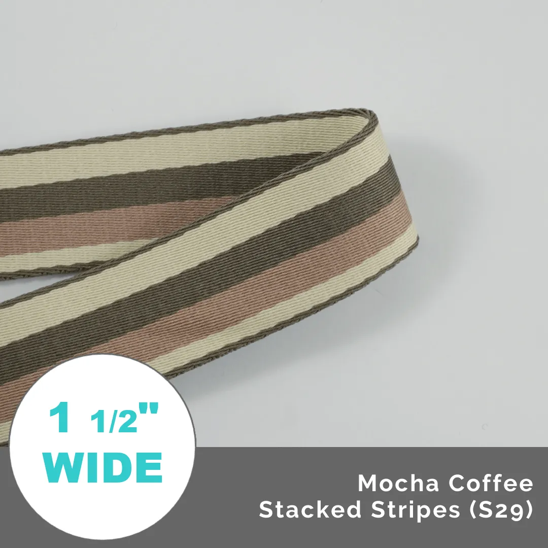 Varsity Stripes 1 1/2" (38mm) Wide (Per 1 Yard)