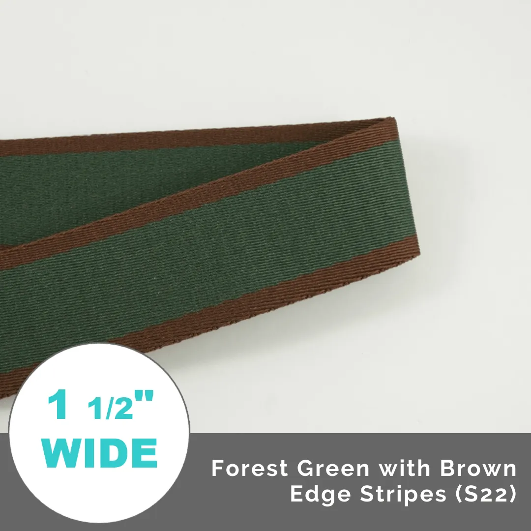 Varsity Stripes 1 1/2" (38mm) Wide (Per 1 Yard)