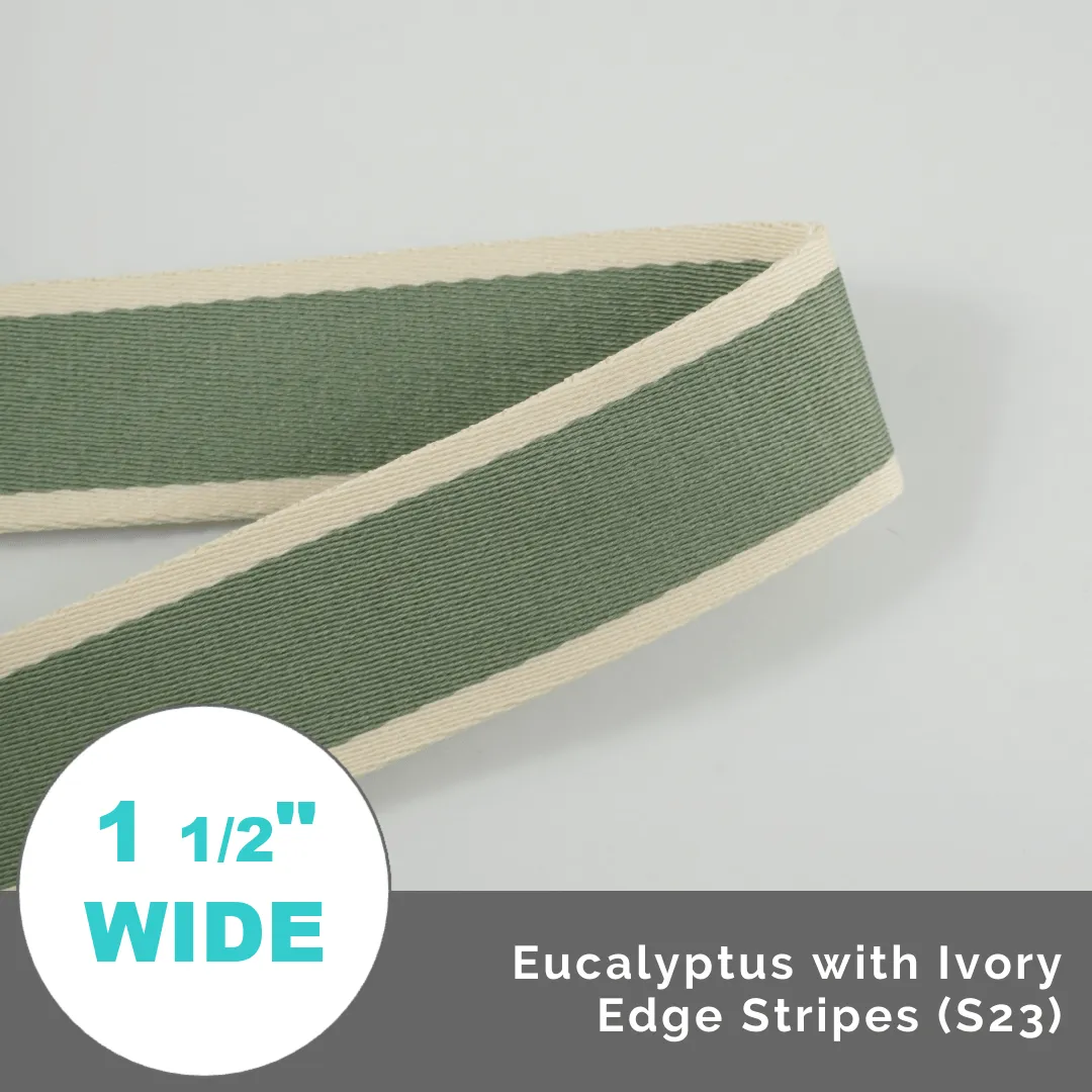 Varsity Stripes 1 1/2" (38mm) Wide (Per 1 Yard)