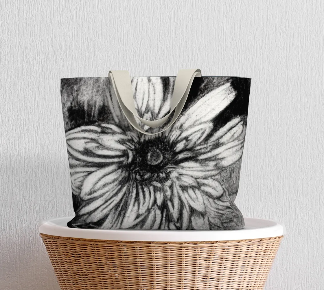 Versatile collection Dahlia Large Bag Flower Premium variety Tote