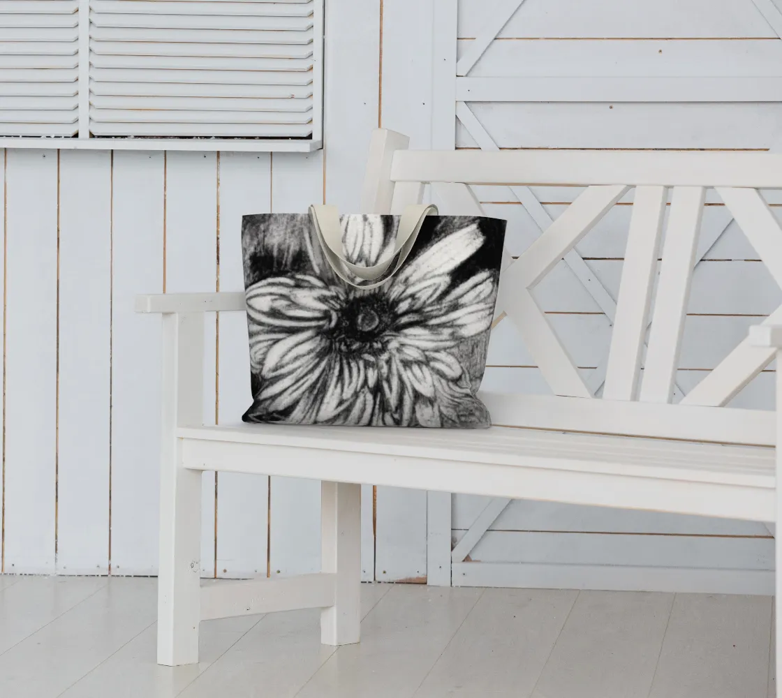 Versatile collection Dahlia Large Bag Flower Premium variety Tote