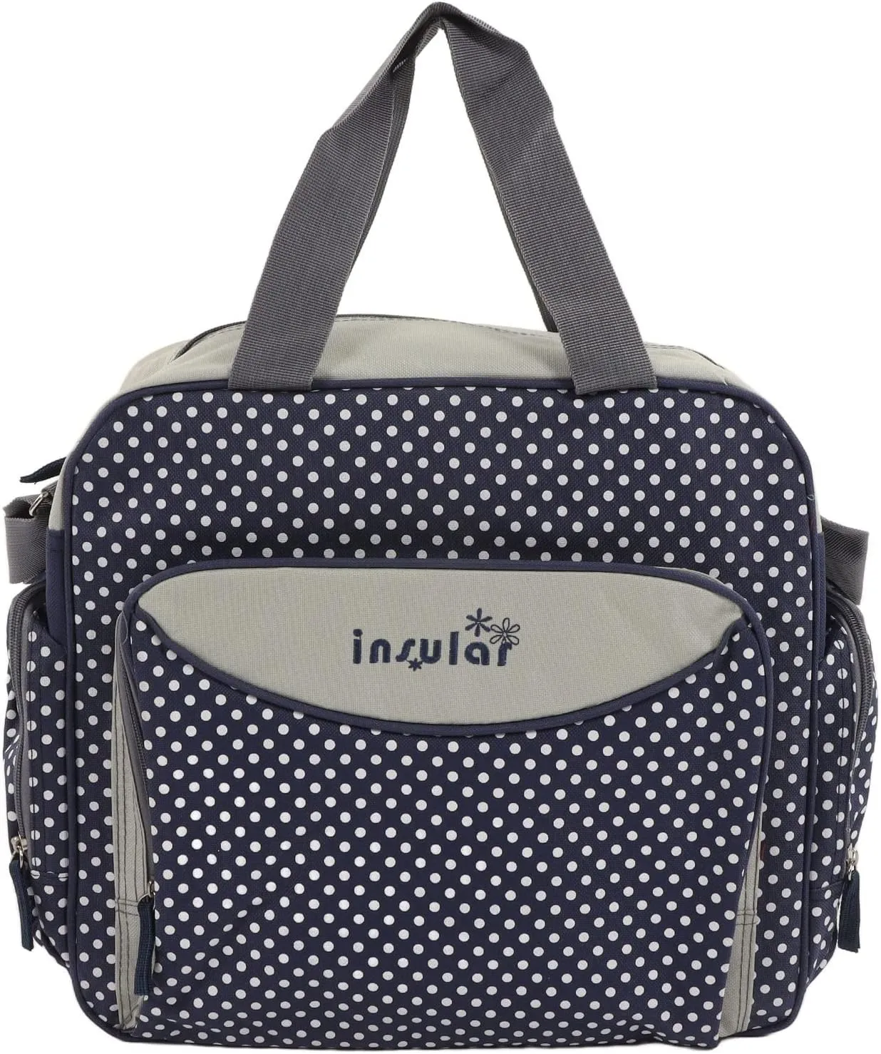 ViaGasaFamido Baby Diaper Bag Waterproof Travel Diaper Tote Single Shoulder Crossbody Multifunctional Mummy Bag Maternity Bag Portable Changing Station Diaper Bag for Boys Girls
