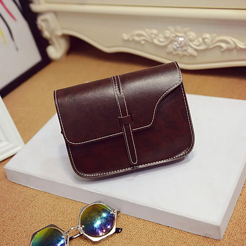 vintage casual leather handbags wedding clutches ladies party purse ofertas women crossbody messenger shoulder school bags