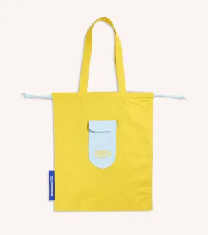 WAWW ‘LIPATO Mustard’—Pocketable Drawstring Bag