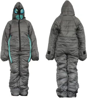 Wearable Sleeping Bag,3 Season Alien-Shaped Sleeping Bag, Camping Adults Full Body Sleep Pouch for Camping,Traveling, Hammocks, Hiking, Backpacking, Lounging (L)