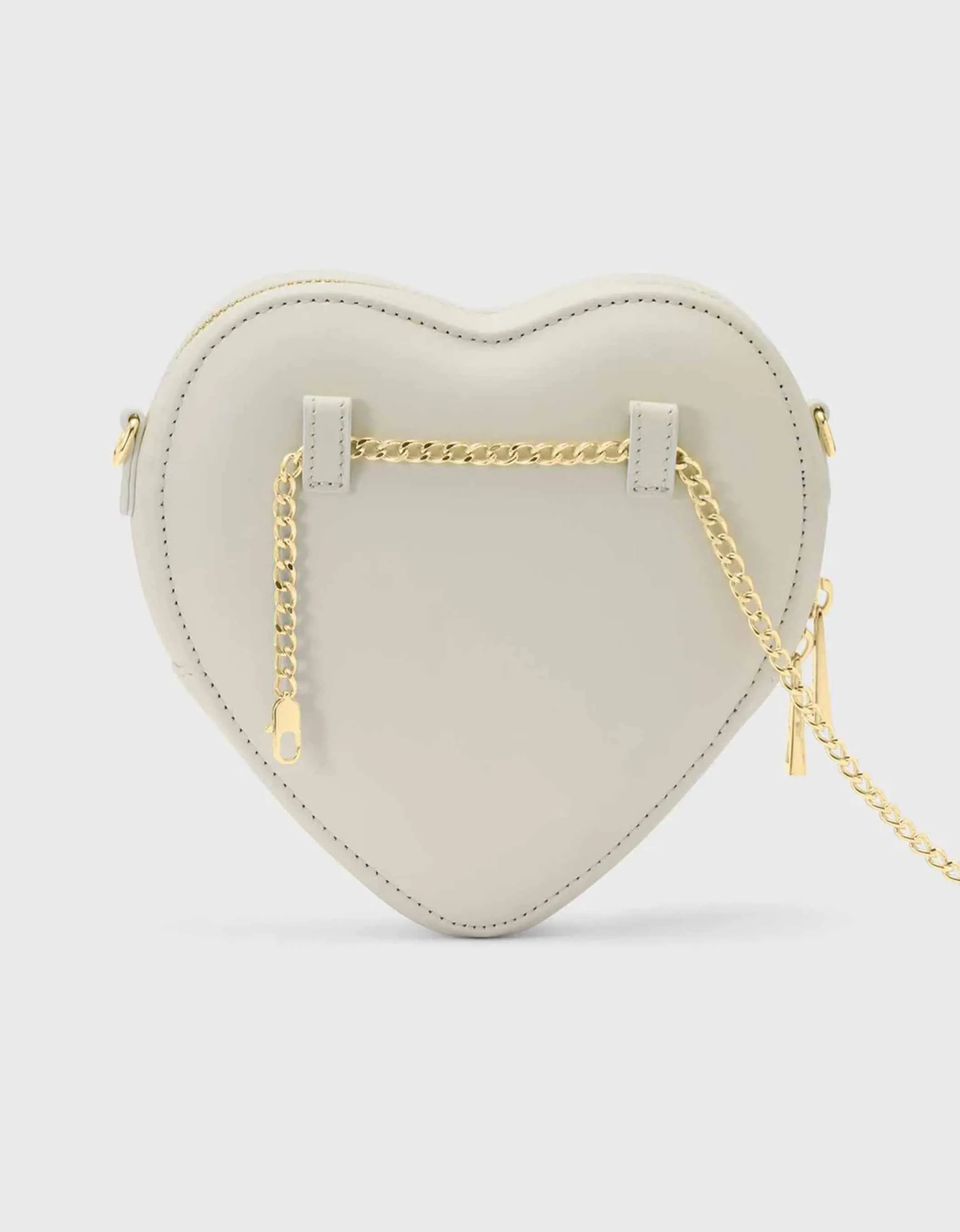 WEAT - BIG HEART BAG IVORY GOLD