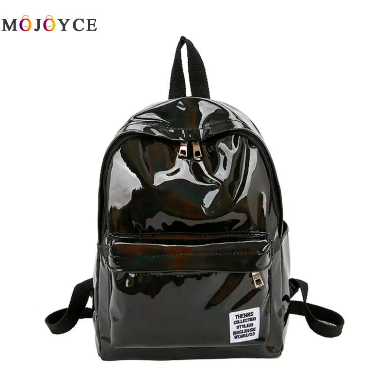 Women Laser Hologram Backpack