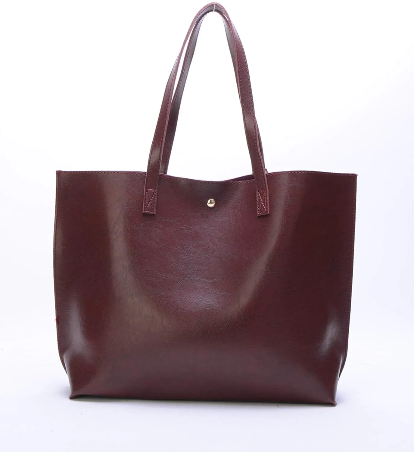 Women Tote Bags Top Handle Satchel Handbags PU Faux Leather Tote Bag with Tassel Shoulder Purse