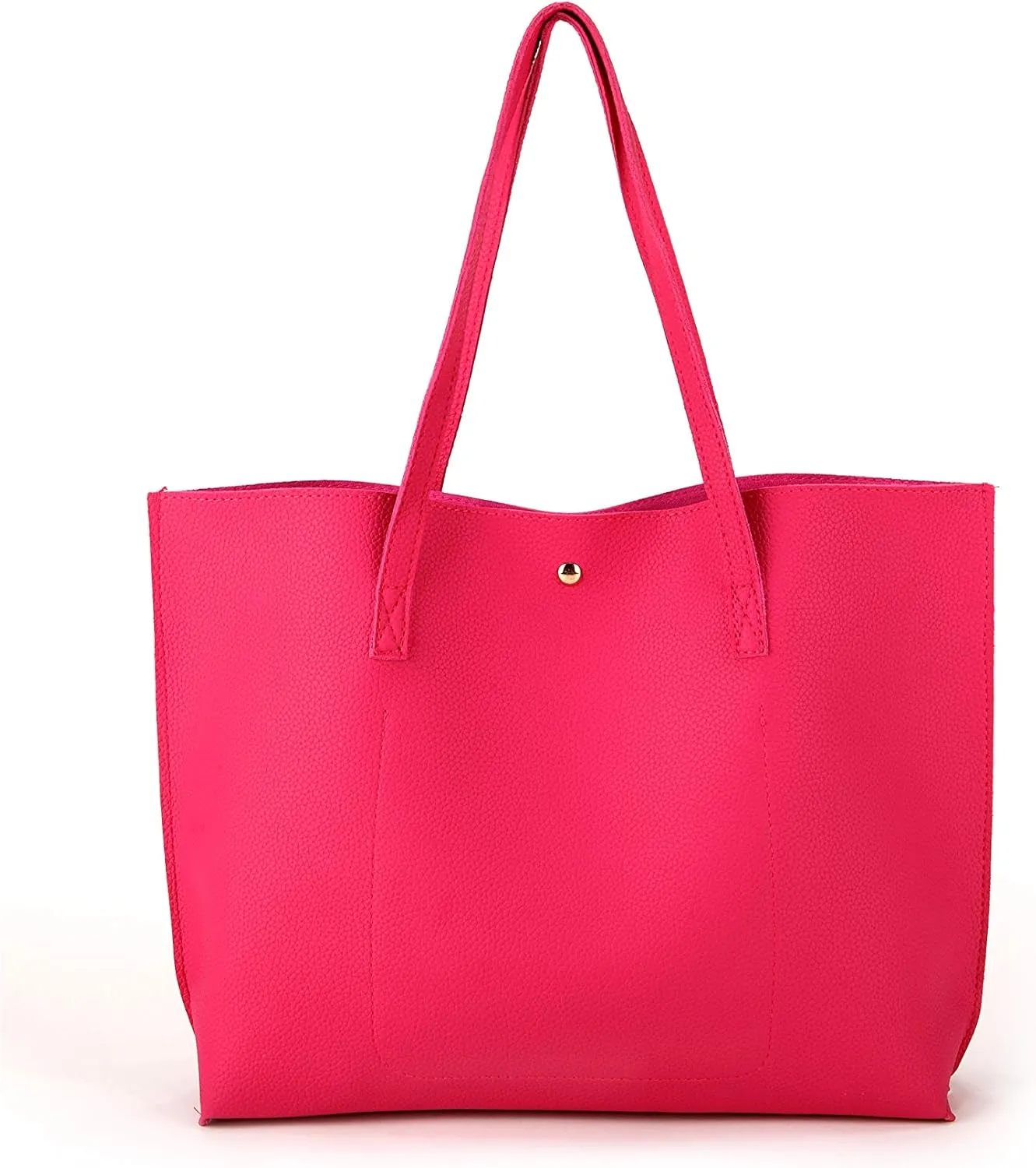 Women Tote Bags Top Handle Satchel Handbags PU Faux Leather Tote Bag with Tassel Shoulder Purse
