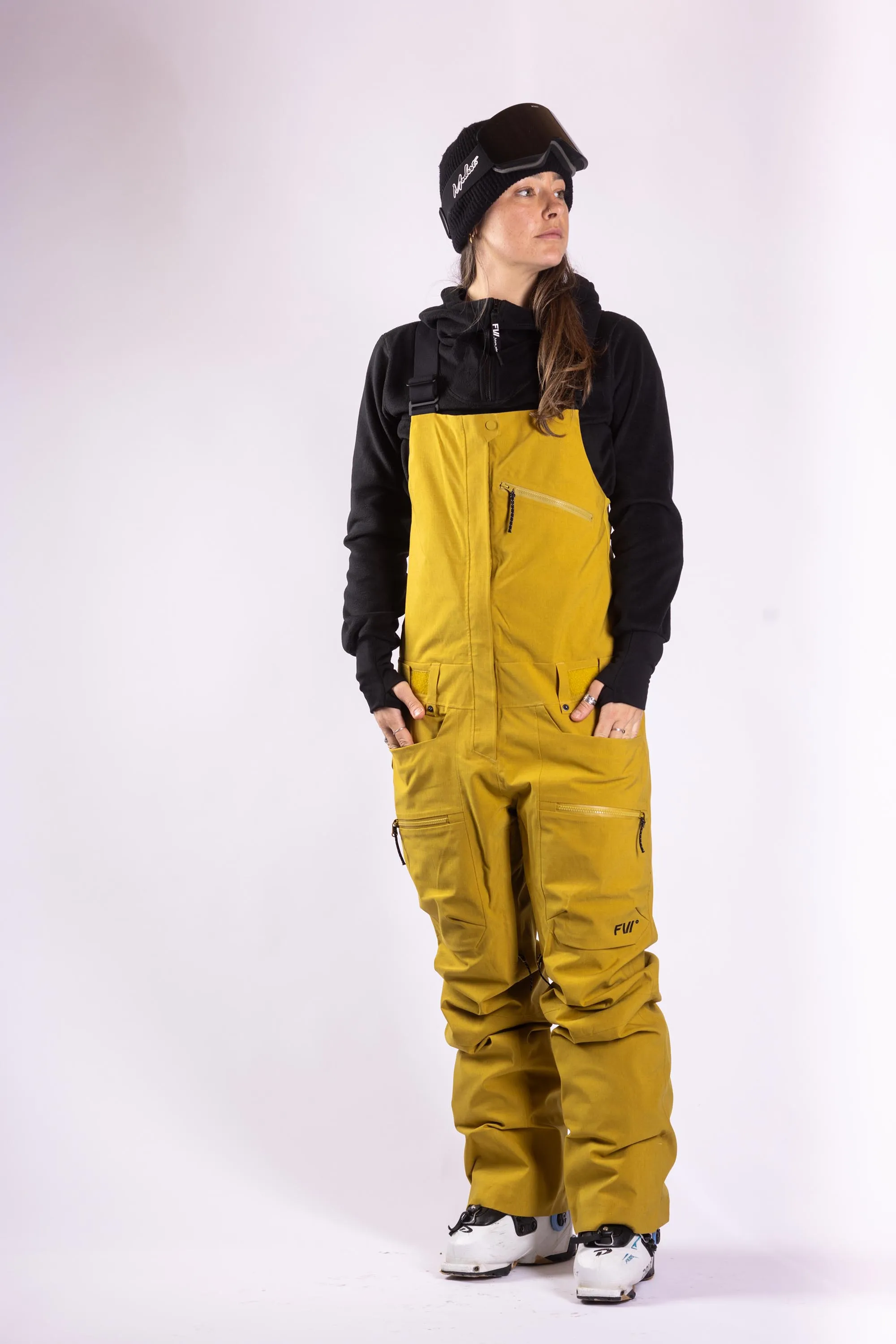 Women’s Manifest Lined 2L Bib - Dark Sulphur