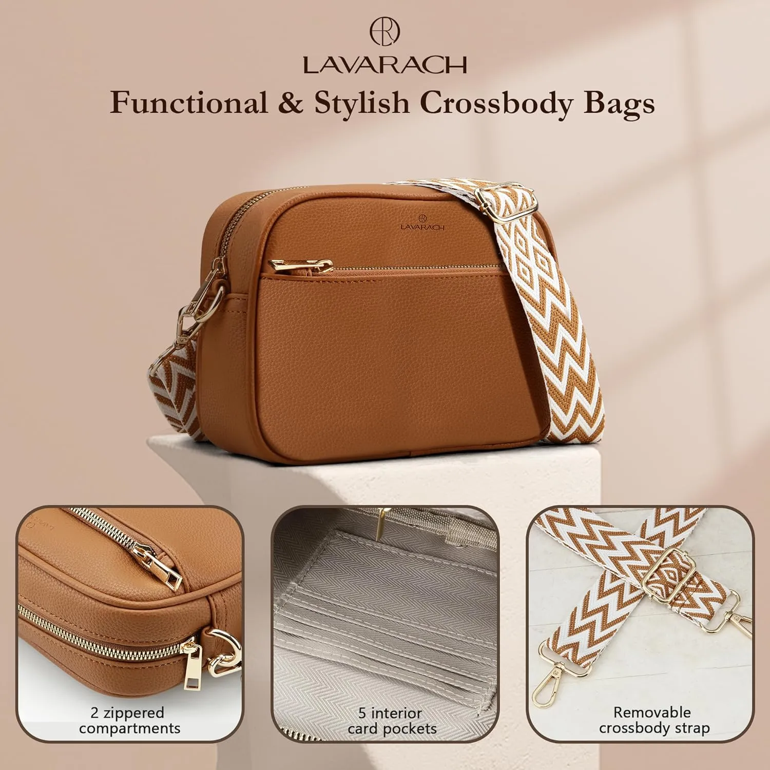 Women's RFID Crossbody Purse - Handbags for Women