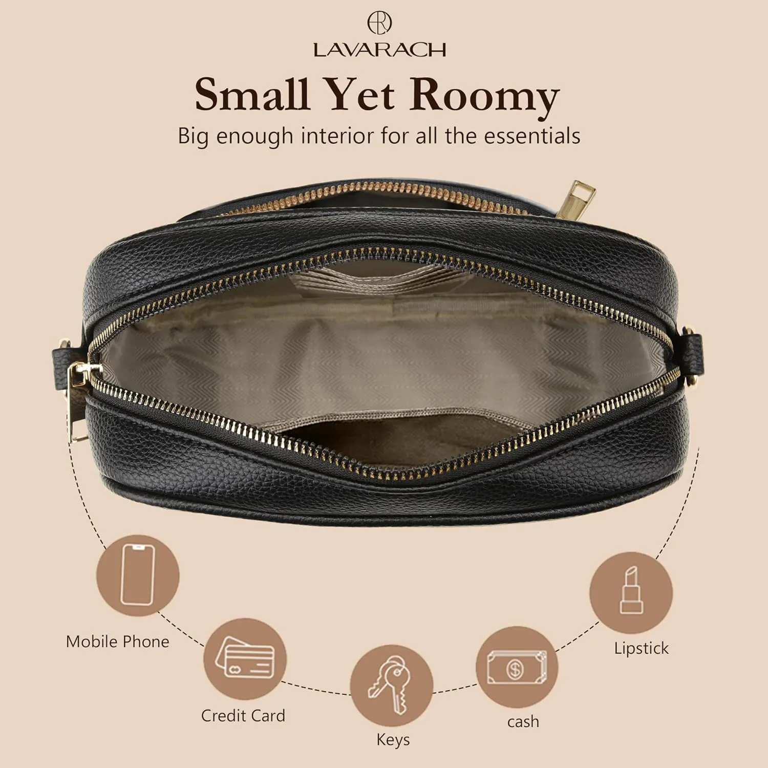 Women's RFID Crossbody Purse - Handbags for Women
