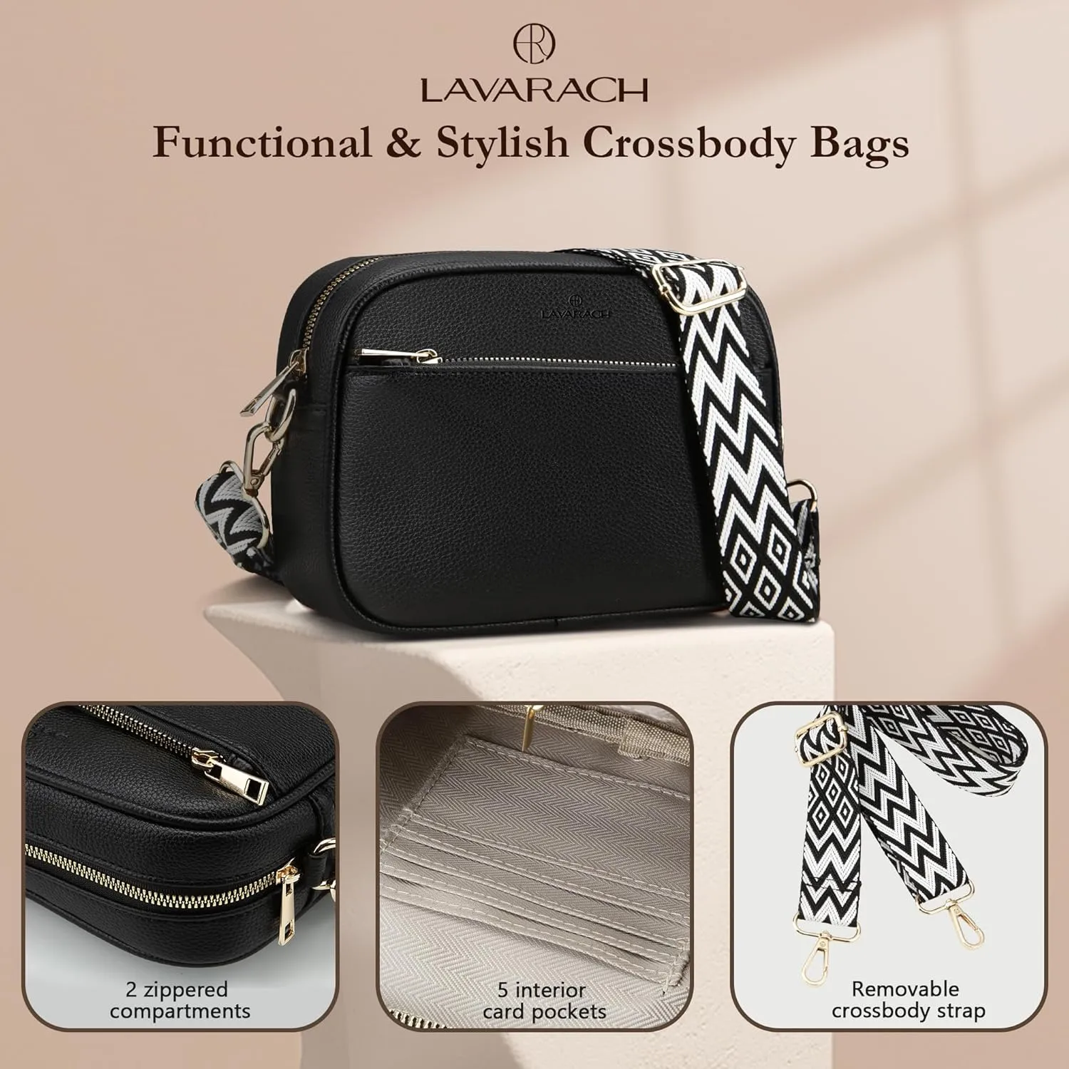 Women's RFID Crossbody Purse - Handbags for Women