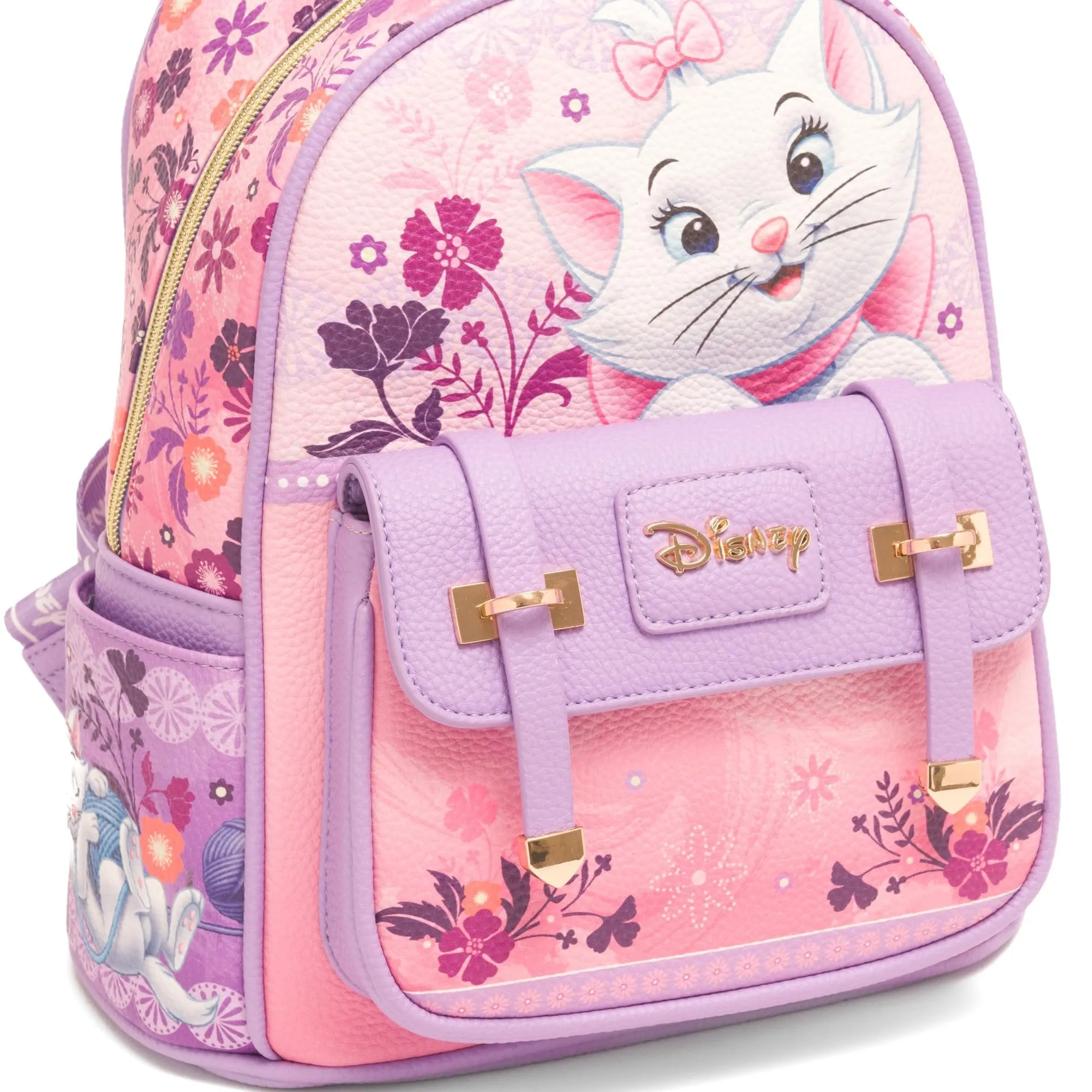 WondaPop Disney Aristocats Marie 11" Vegan Leather Fashion Mini Backpack