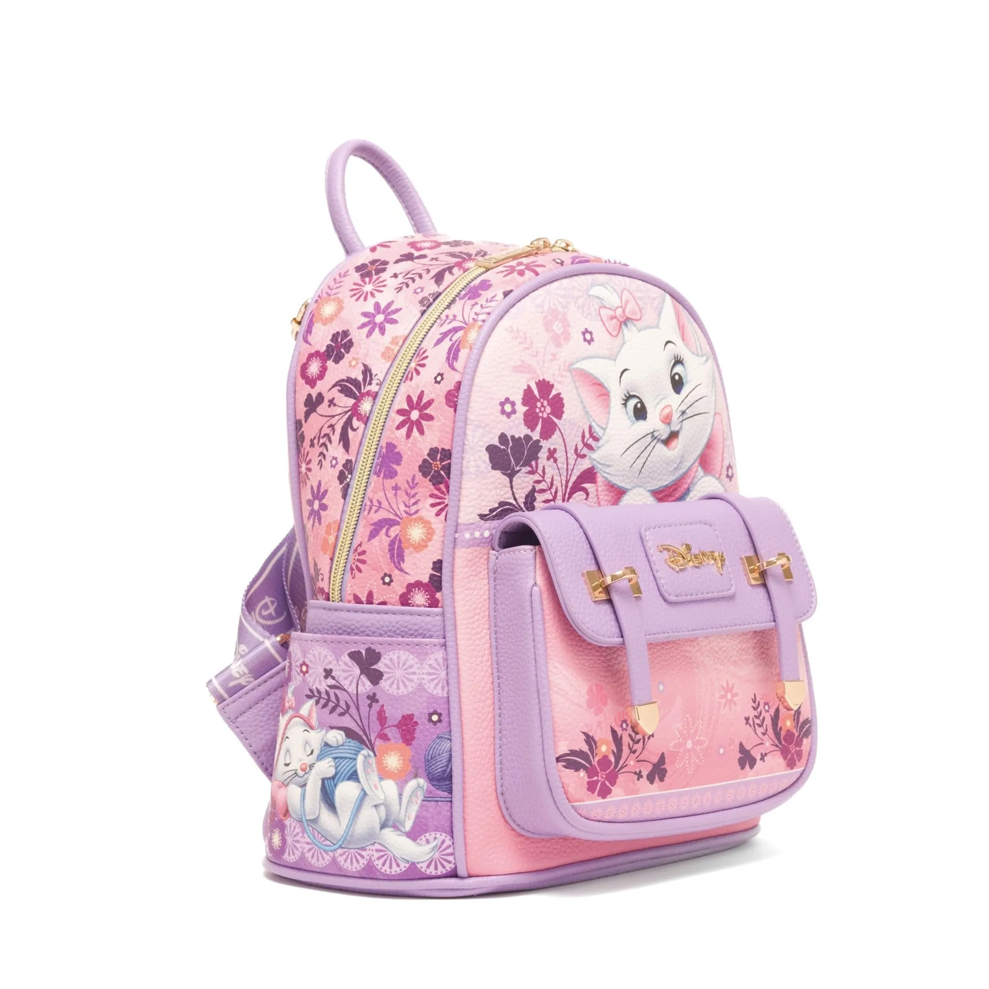 WondaPop Disney Aristocats Marie 11" Vegan Leather Fashion Mini Backpack