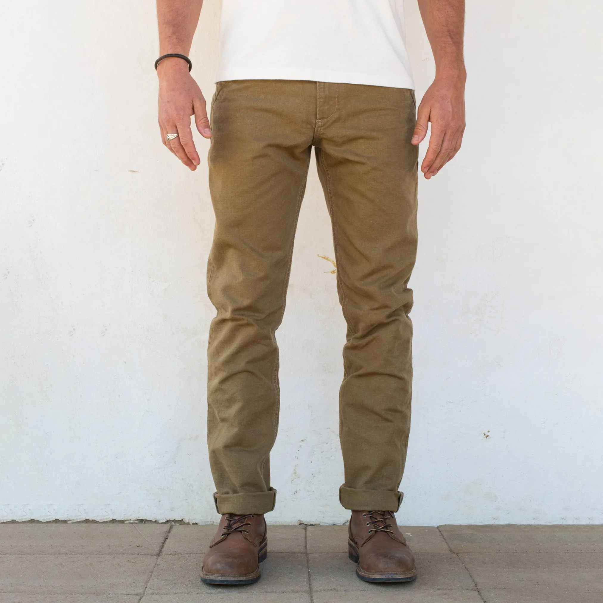 Workers Chino 14oz Slub Tan