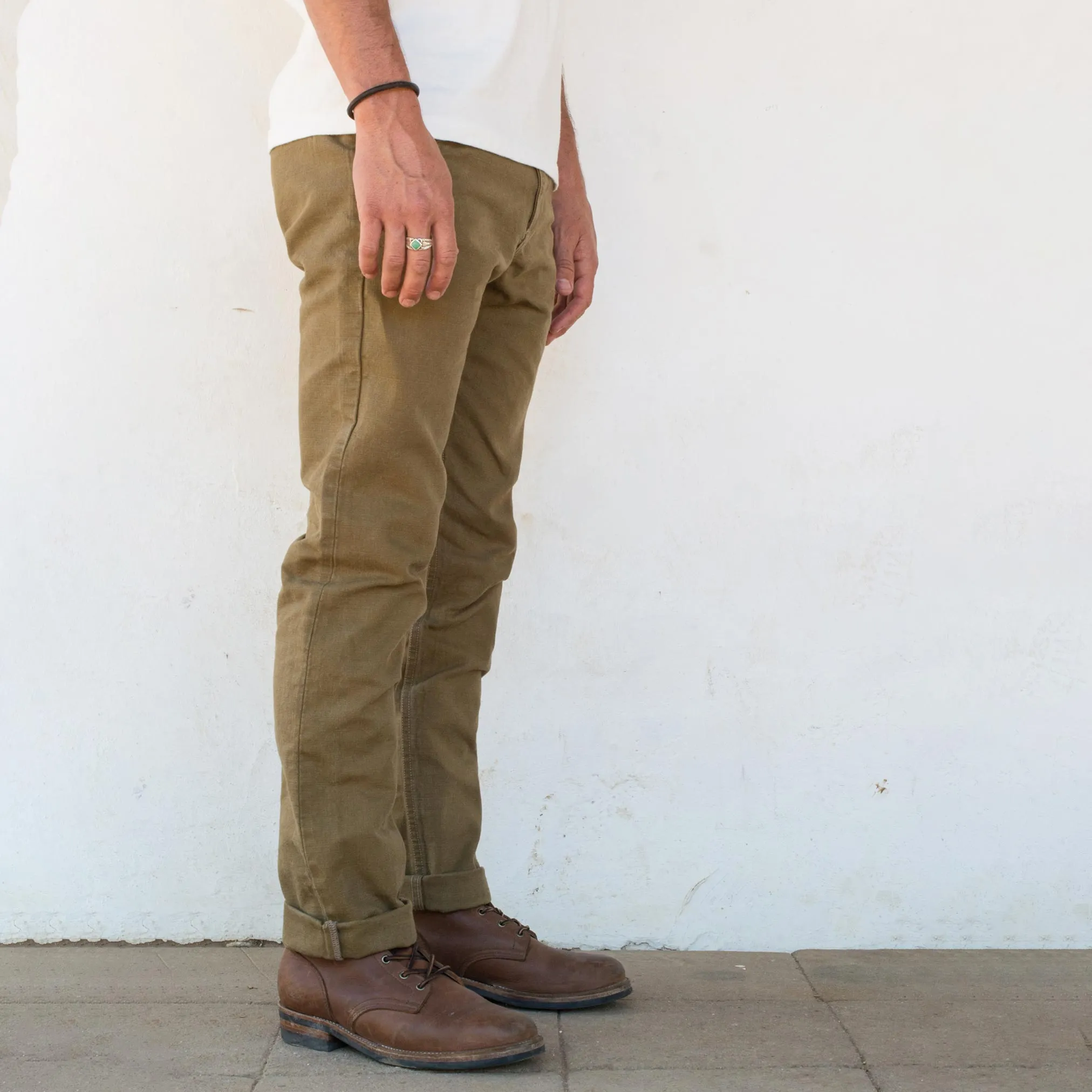 Workers Chino 14oz Slub Tan