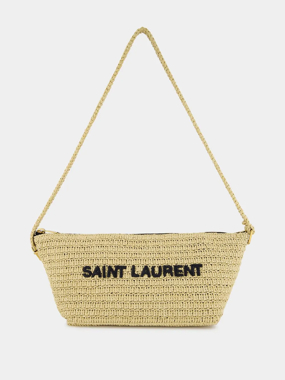 Woven Raffia Shoulder Bag