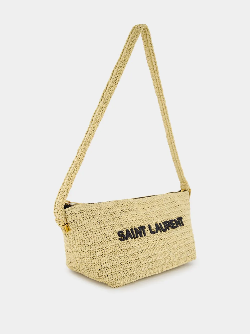Woven Raffia Shoulder Bag