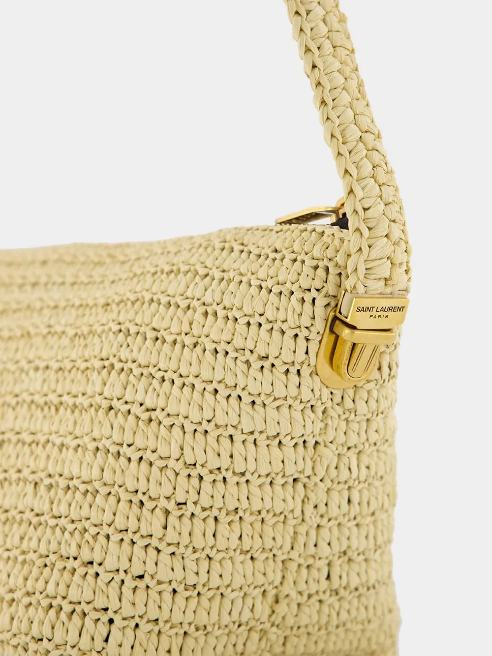 Woven Raffia Shoulder Bag