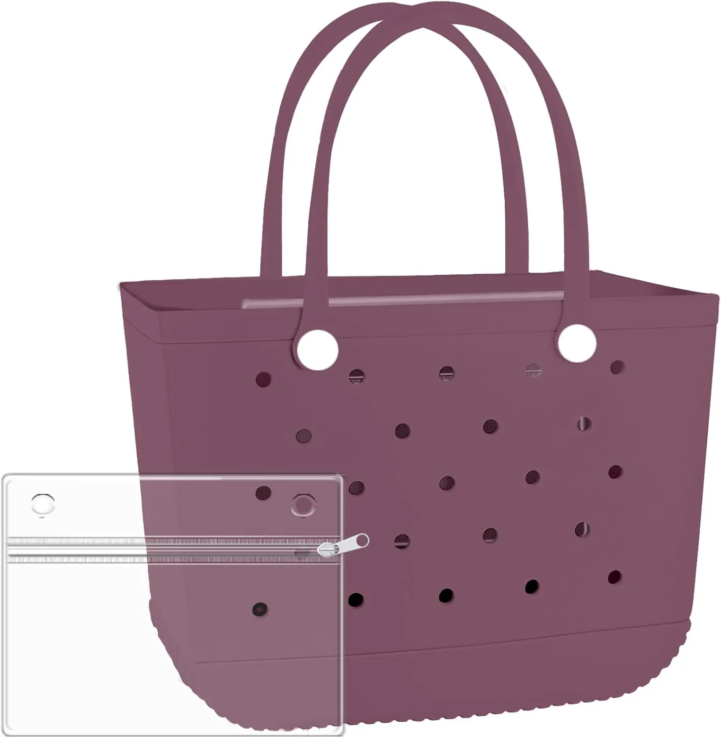 X-Large Rubber Tote Bag Waterproof Beach Washable Handbag Storage Bags Durable Modern Travel SportsTote Bag