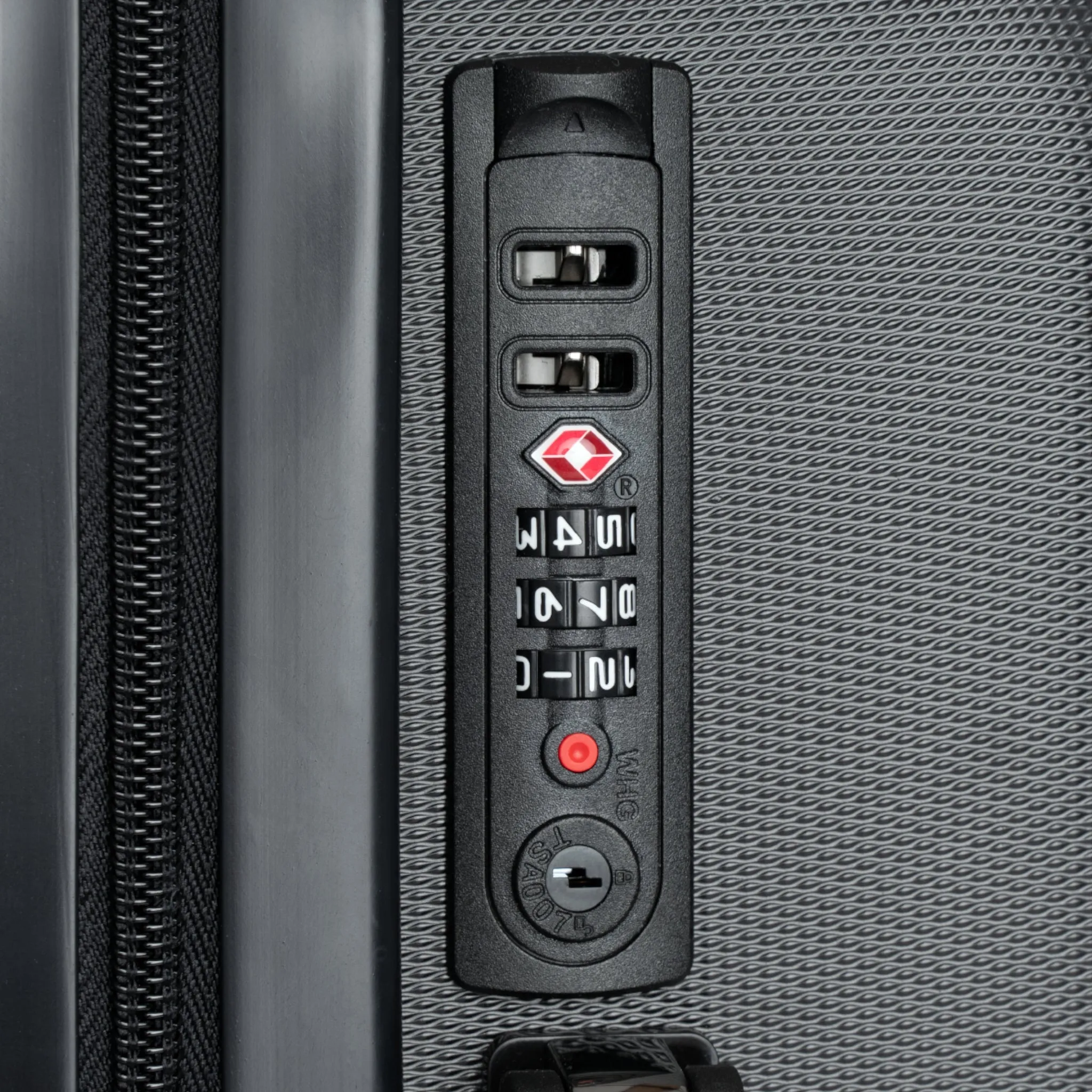 XRP Herringbone Suitcase