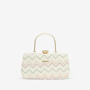 Zigzag Majestic Clutch | CARA