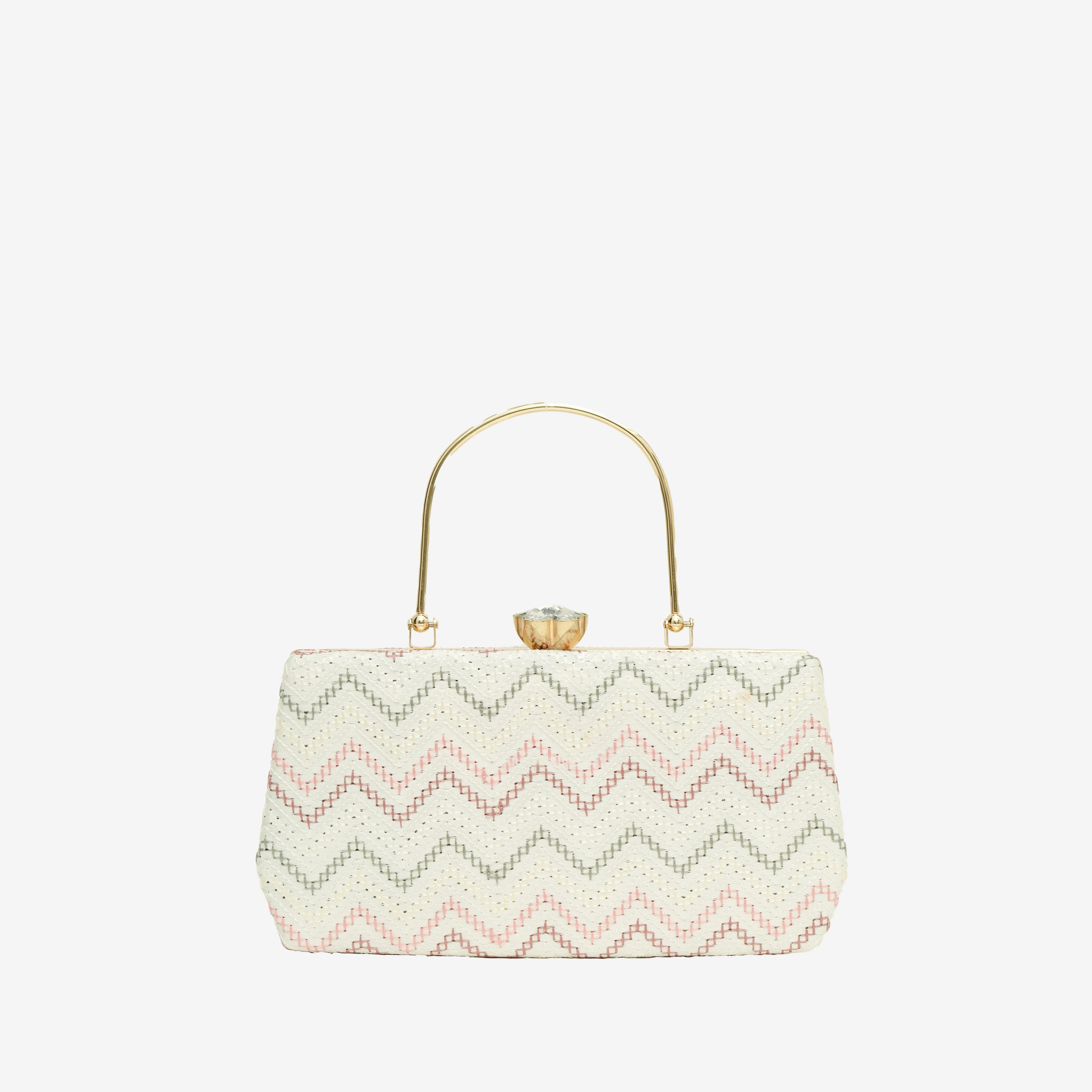 Zigzag Majestic Clutch | CARA