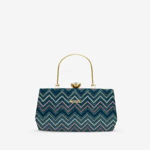 Zigzag Majestic Clutch | CARA
